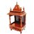Shilpi Handcrafted Wooden Home Temple / Wooden Temple / Pooja Mandir / Puja Ghar Antique Carved Temple Mandapam