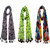 Printed Poly cotton set of three Scarf and Stoles for women