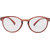 Austin Brown Round Full Rim Eyeglass Frame