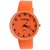 Nubela New Orange Colour Orange Dial Analogue Girls Watch