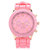 Nubela New Pink Colour Pink Dial Analogue Girls Watch