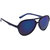 Austin Shine Blue Mirrored Aviator Sunglasses 