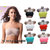 Combo of 6 College Girl Seamless Strapless Bandeau Top Tube Bra Lingerie