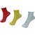 Pack of 3 Multi Dotted Nylon Comfort Socks
