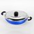 Sumeet 2.6mm Nonstick Induction Base Kadhai  240mm (No.12) with S.S. Lid (Capacity 2Ltr)
