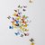 Jaamso Royals 'Multicolor 3D Butterflies' Wall Sticker 1 Combo of 19 Piece (PVC Vinyl, 21 cm x 29.7 cm , 3D Stickers )