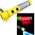 High Quality LED Flashlight Handy Torch With Hammer (Assorted Color)