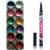 Vozwa 12 in 1 Glitter Powder and sketch pen eyeliner