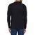 Wittrends Men's Black Plain Round Neck Sweatshirt