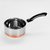 Sumeet Stainless Steel Copper Bottom Saucepan / Cookware/ Container with Handle Size No. 9 ( 0.8 Liters)