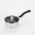 Sumeet Stainless Steel Induction  Gas Stove Friendly Saucepan / Cookware/ Container with Handle Size No. 10 ( 1.2 Liters)