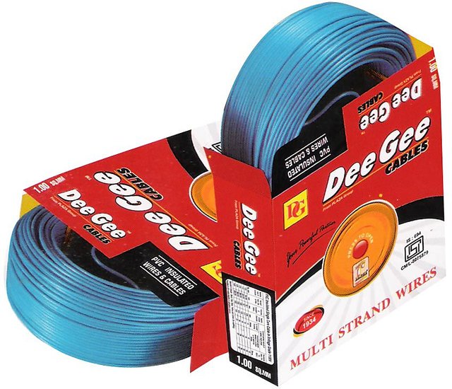 Buy Dee Gee Wire Blue 1 5 Mm Product Of Plaza Cables Online Get