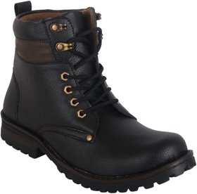 black leather boots sale