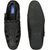El Paso Men's Black Artificial Leather Velcro Closure Comfort Casual Sandals
