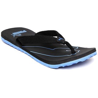 puma men's colaba blue slippers