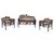 Shilpi Amazing Design Living Room Big Sofa Set / Beautiful Hand Carving Sofa Set Of 3 PCs