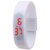 LED digital stylish watch for kids - White by Instadeal