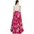 Trilok Fashion Women's Pink Off-White Banglori Silk Embroidered  Crop Top(Semi Stitched-Free Size-PD101CT1004)