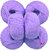M.G Baby Soft.Iris Pack of 8 Balls, hand knitting  Acrylic yarn wool balls thread for Art & craft, Crochet and needle
