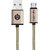 Digimate Anti Tangle Metal Micro USB Mesh Cable - Golden