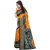Awesome Yellow Bhagalpuri Silk Saree