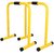 Kobo Original Fitness Equalizer Yellow Dip Bars Stand, Gymnastic Bars For Dipping, Dip Station for Pull Ups, Parallel Bars, Parallettes, Great for Push Ups and Strength Training (IMPORTED)