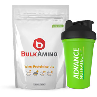 Advance Nutratech Bulkamino Whey Protein Isolate 1kg Un