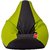 Green Black Bean Bag cover L SIZE Without Fillers by Comfy 