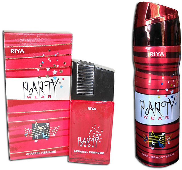 Buy Riya Party Wear Perfume 100ml Body Spray 200ml Combo Set