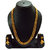 Pourni Long Necklace Set with Jhumka Earring Antique Finish necklace Set - DLNK93