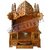 Shilpi Wooden Hand Carved Classic Sheesham Wood Temple / Mandir / Wooden Puja Temple