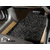 Autofurnish Anti Skid Curly Car Foot Mats (Black) for Tata Nano