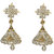 Pourni exclusive Designer American Diamond Jhumka Earring -PRER109