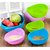 Kitchen Multipurpose Colander Vegetable And Fruit Basket Cum Rice Wash Sieve Washing Bowl Set of 1