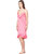 Boosah Women's Pink satin Babydoll Dress