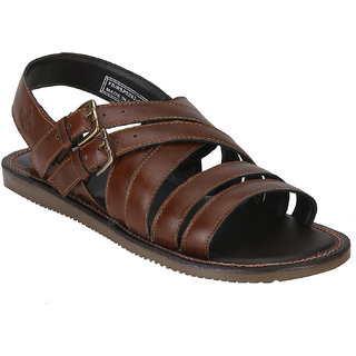 Bond Street By Red Tape Men Tan Sandals 