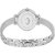 Swisstone JEWELS066-SILVER Dial Silver color bracelet Wrist Watch for Women/Girls