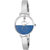 Swisstone JEWELS069-SLVBLU Silver Plated Wrist Watch for Women