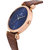 Swisstone CK312 Brown Leather Strap Wrist Watch for Women