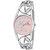 Swisstone DZL147-PNK Stainless Steel Bracelet Wrist Watch for Women