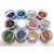 PROFESSIONAL 12 PCS BOX THICK BODY GLITTER POWDER SHIMMER DUST FOR BEAUTY QUEEN-1 ADS Kajal FREE