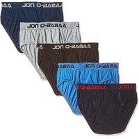 Rupa Jon Men's Cotton Brief Pack of 5 Colors May Vary