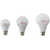 Alpha Led pack of 3 with 1 bulb  of 12 watt 1 bulb of 9 watt and 1 bulb of 5 watt  with 1 year replacement warranty