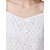 Texco Women'S White Lace Cold Shoulder Stylish Trendy Top