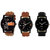 AKAG Buy Online Combo Offer Multicolored dial Analogue Watch For Boys And Mens - AK-BN-BK-IM-01