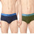 Thampa Delux Men's Underwear Brief - Pack Of 2 Assd., Cotton - Offer Sale