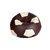 Sicillian Bean Bags Bean Football - Size Xxl - Without Fillers - Cover Only (Brown & Cream)