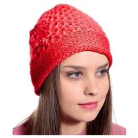 Tahiro Red Woollen Cap Pack Of 1
