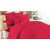 Blush Splash Double Bedsheet with 2 Pillow Cover