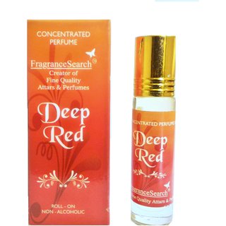 Fragrance Search Deep Red 8Ml Perfume Oil/Attar No Alcoholic Mild And Sweety Smell